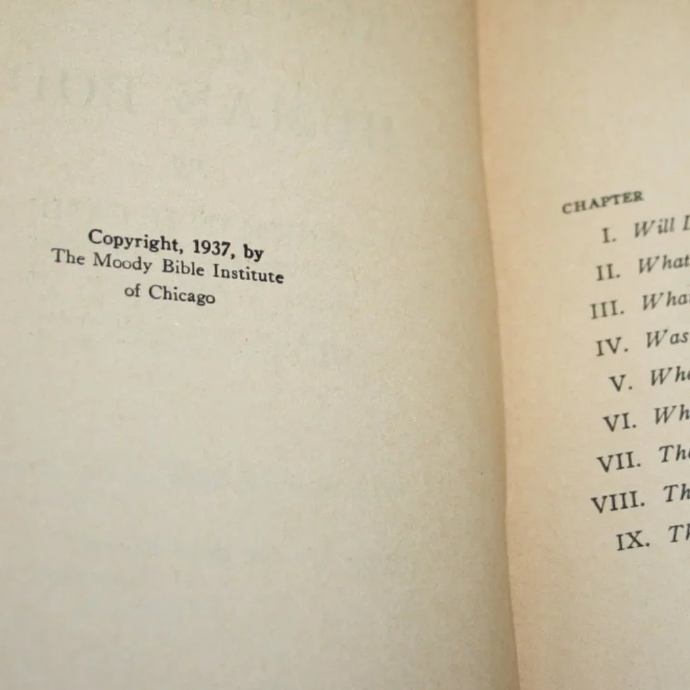📖 The Resurrection of the Human Body · 1937 Vintage Paperback (ba)